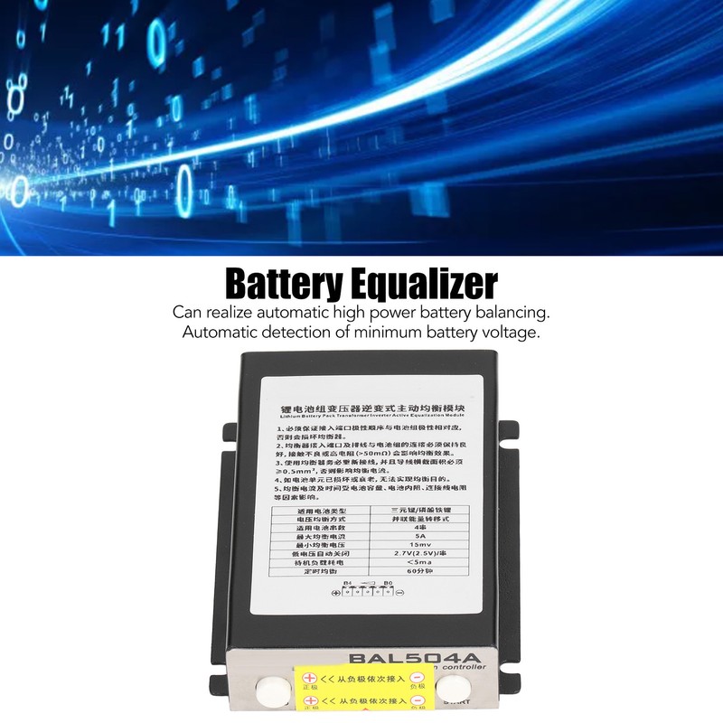 Battery Active Equalizer 5A 4S Cell Unit Voltage Balancer Volt