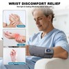 Infrared Red Light Therapy Wrist Brace, Right Left Hand Red