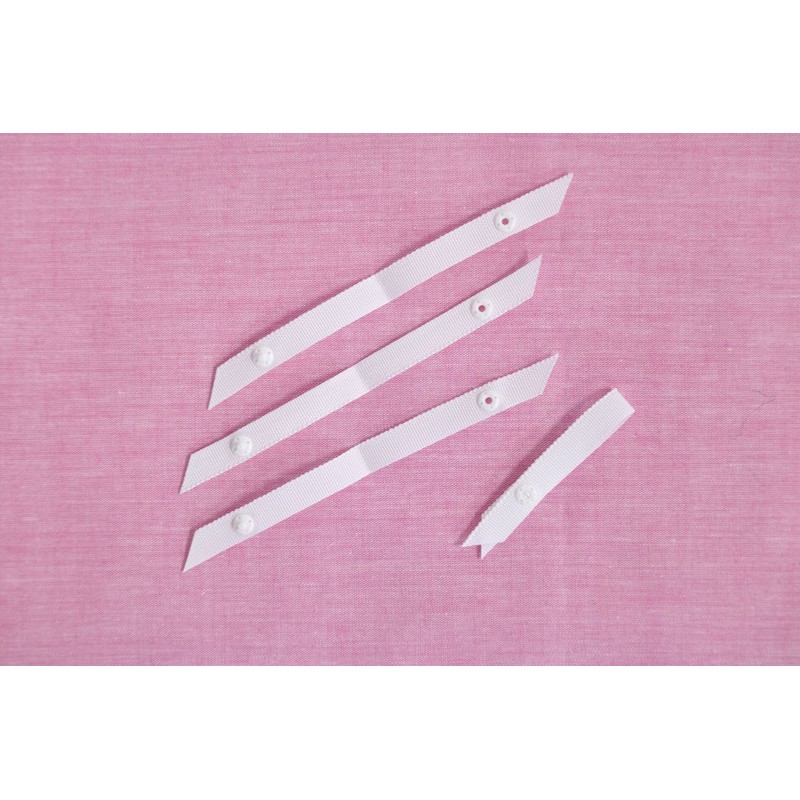 Clover 26-013 Shoulder Snoppers, Pack of 2, White