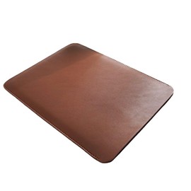 Lurtwais 1 Piece of Leather File Organizer Bag, Waterproof Ultra-Thin Pu Leather Briefcase, Notebook Anti Fall Protection