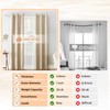 Wolistsa White Double Curtain Rods for Windows 72 to 144