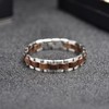 Men's Stainless Steel Bracelet with Elegant Wood Elements Includes Gift