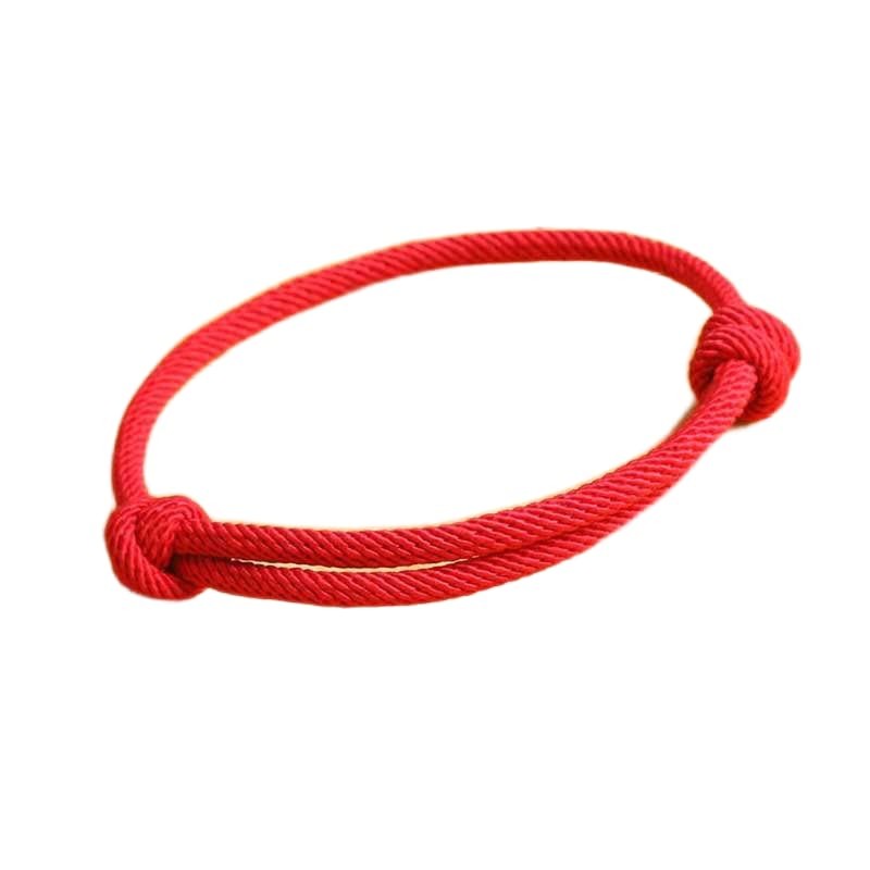 Lucky Red String Line Bracelet for Good Fortune Success and