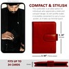 STARHIDE Minimalist Slim Cardholder for Men Women, Small RFID Blocking