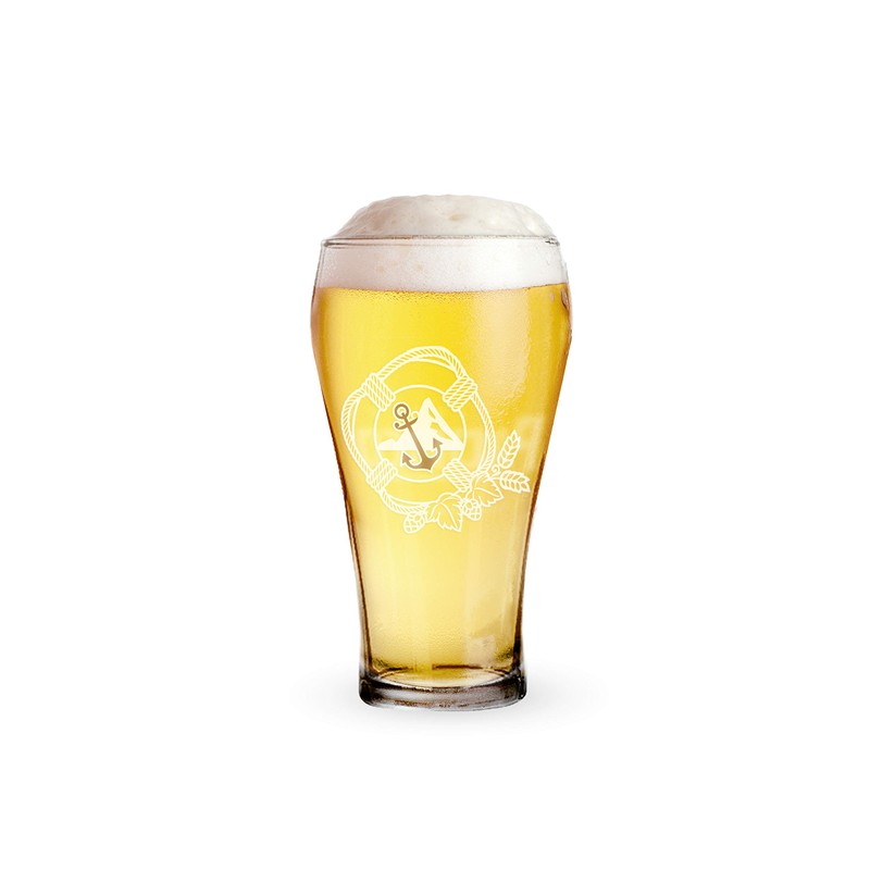 Pacifico Tulip Pint Glass - Set of 4, 16 Ounces
