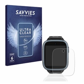 Savvies Screen Protectors for Xplora XGO3 / Kidzi / Let's Go Ultra Transparent Pack of 6