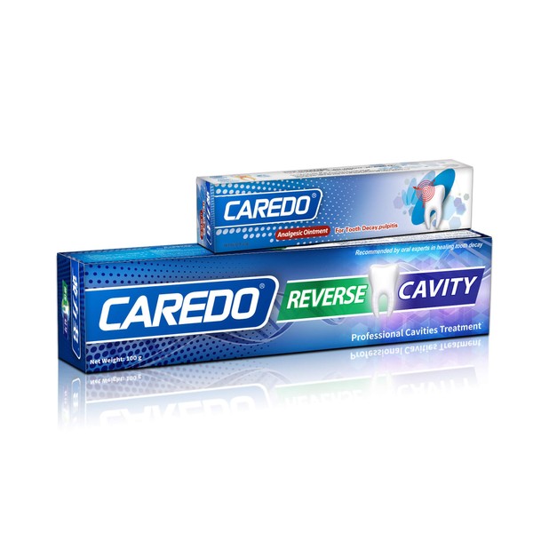 CAREDO Cavity Repair Toothpaste Set for Adults, 16g Pulpitis Ointment