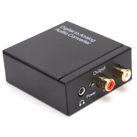3.5 mm HDMI Audio Extractor Converter Audio Adapter Optical Toslink Digital Optical Coaxial To Analog L/R Converter for Home Professional Audio Switching (Converter)