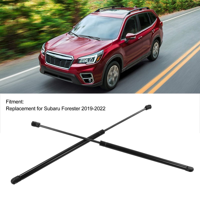 1 Pair Front Trunk Lift Support Metal Bonnet Hood Shock