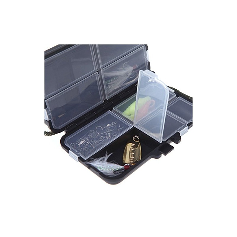 LUOEM Bait Box Fishing Box Plastic