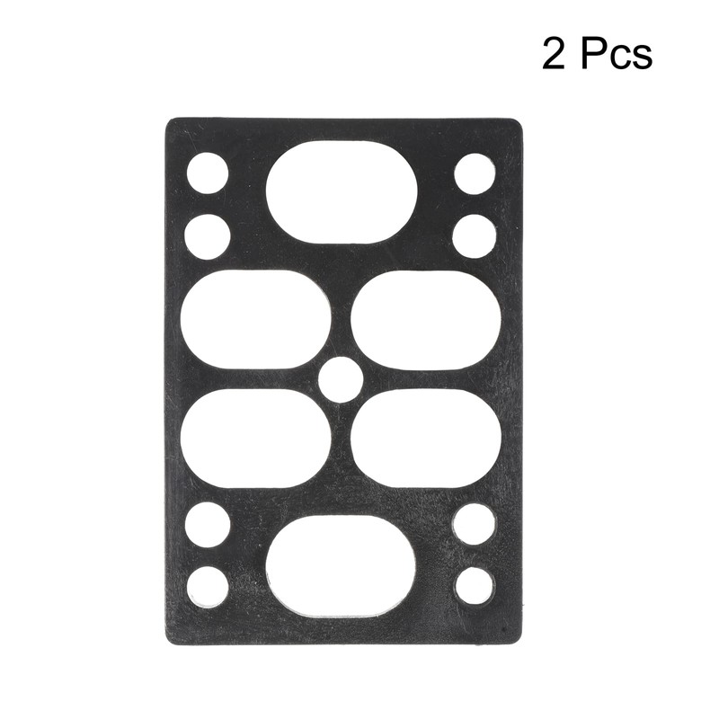 PATIKIL 28mm (1.1") Skateboard Riser Pads, 2 Pack Plastic Longboard