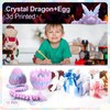 3D Printed DragonEgg, 12Inch Articulated DragonEgg with Dragon Inside, Adults