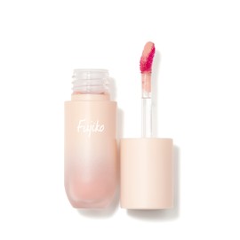 Fujiko Watercolor Teak 01 My Sweet Pink, 0.1 oz (3.8 g), Teak, Blood Color, Moisturizing, Transparent, Cute, Pink, Sweet