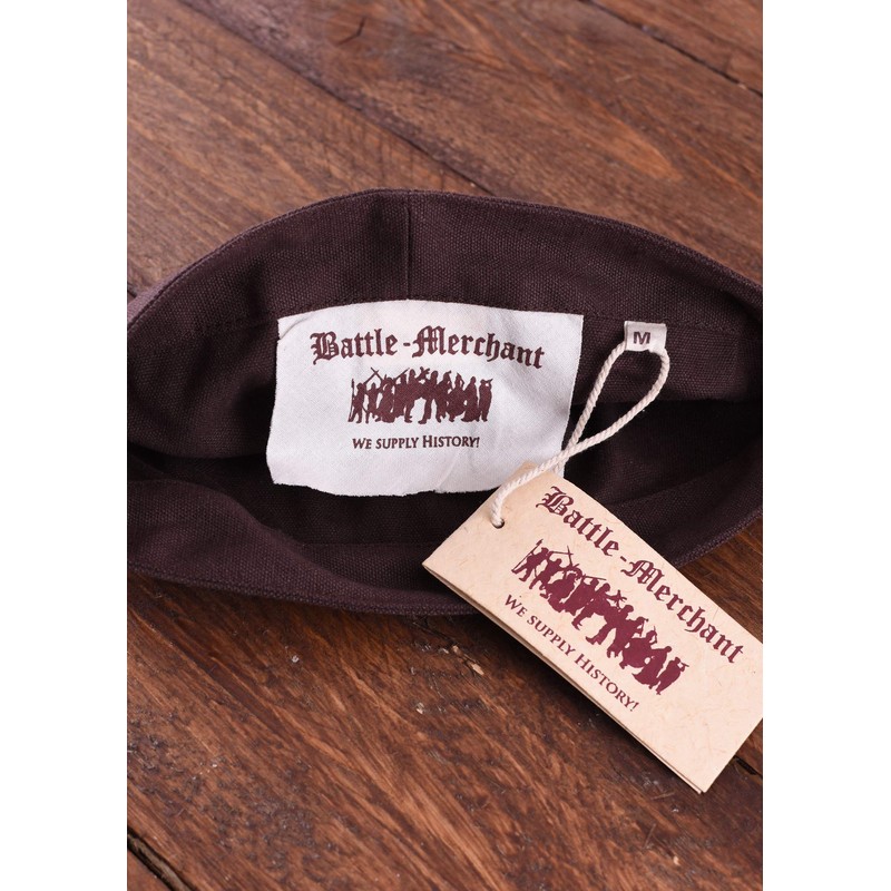 Battle-Merchant Viking Birka Cap with Herringbone Pattern - Medieval LARP