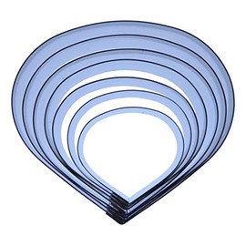 Ranunculus sugarcraft Cutter Set - Stainless Steel - Made in The UK