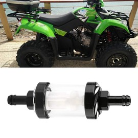 petrol filter car//Gorgeri 8mm Universal Inline Fuel Filter, Universal High Flow Fuel Filters for Motorcycle Car ATV Replacement