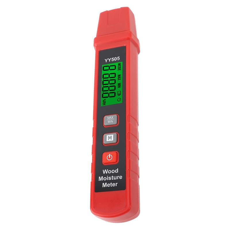 Wood Moisture Meter Professional High Accuracy Digital Handheld LCD Moisture