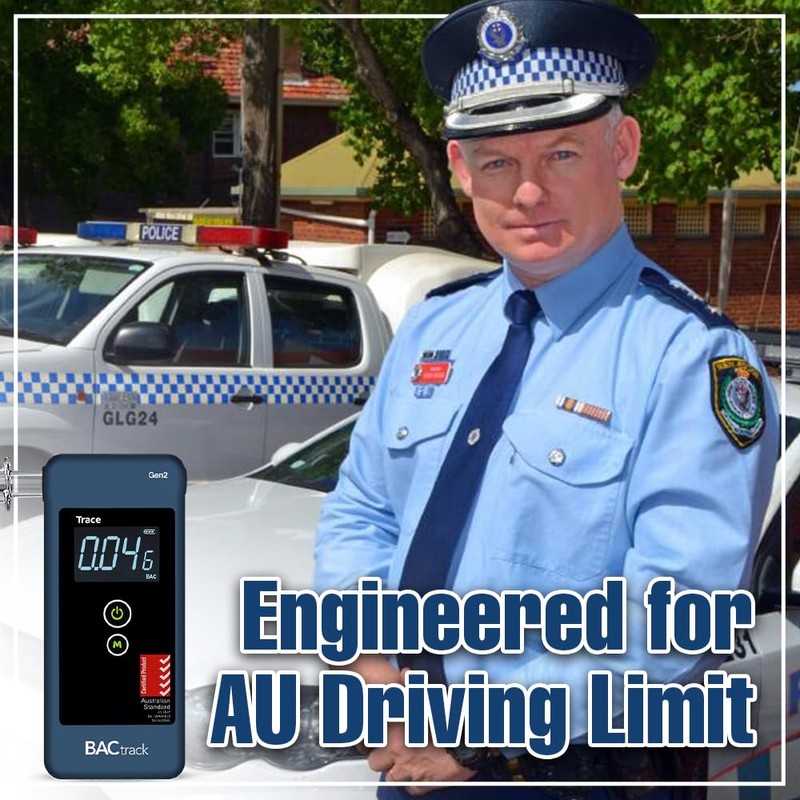 BACtrack Trace Pro Gen2 Breathalyzer Australian Standard Portable Breath Alcohol