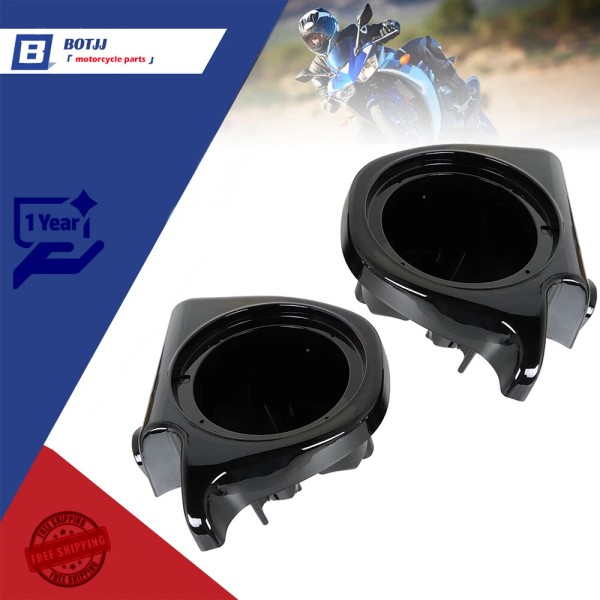 munirater 6.5"Speaker Pods Box Lower Fairing Vented For Touring Gilde