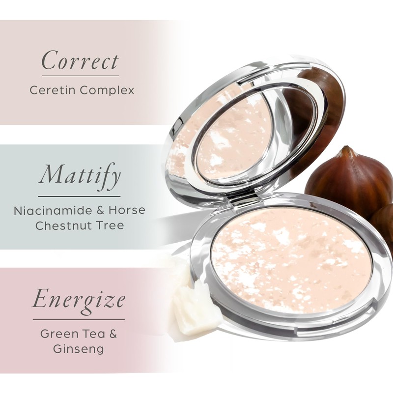 PÜR MINERALS Pressed Setting Powder Balancing Act - Skin-Perfecting Pressed