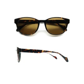 Lancetti Men's Polarized Sunglasses for Driving, LC-S105 Brown Demi/Polarized Brown