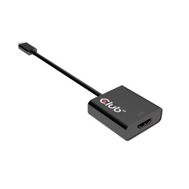 Club 3D CAC-2504 USB 3.1 Type C to HDMI 2.0 UHD 4K 60Hz HDR Active Adapter M/F