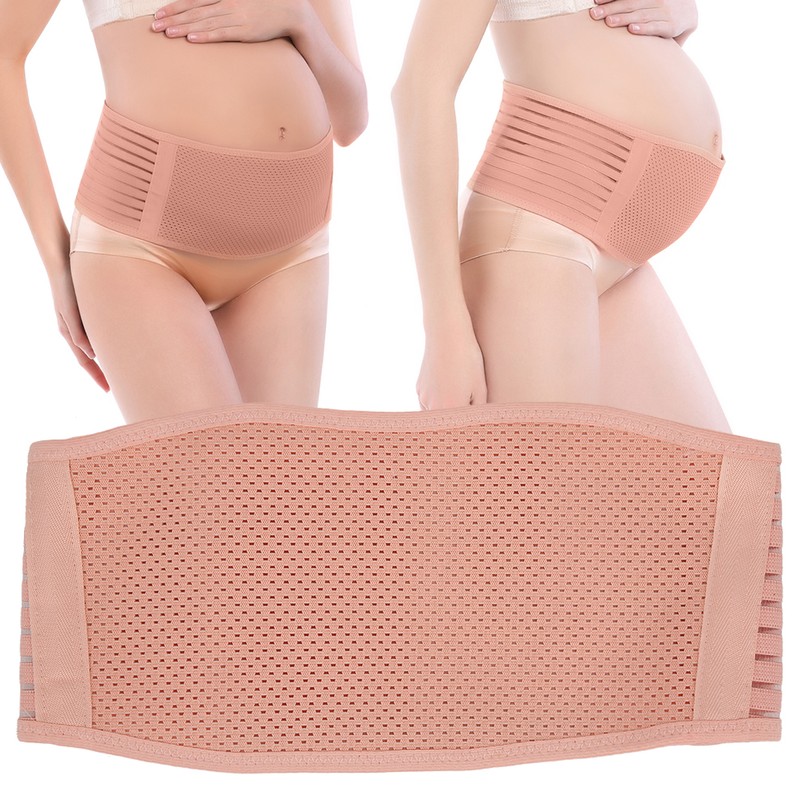 Maternity Belt Breathable Adjustable Belly Back Support Belt for Pregnant