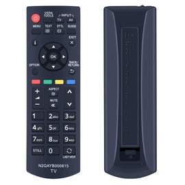 TCNOUMT N2QAYB000815 Remote Control Replacement for Panasonic TV TX-39B6E TX-P42X60E TX-P50X60E TX-L39EM6E TX-L50EM6E Remote Control - No Setup Required