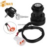 M MATI Ignition Key Switch for Yamaha Raptor 700 YFM700/YFM700R