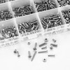 M2 M2.5 M3 Bolts and Nuts Set, 880 Pcs Metric