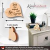 sagl.tirol Mini Swiss pine heart in high-quality packaging (Du bist