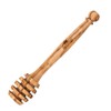 bedrop Honey Spoon Made of Real Olive Wood, 13 cm,
