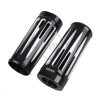 Unbranded 2" Extended Black Cut Slider Fork Covers For Harley