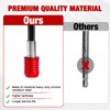 Drill Bit Extension 2/4/6/12’’, Magnetic Bit Holder 4 Pcs, Drill