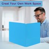 EARTHSON 12 Pcs Desk Dividers for Students, Coated Paper Privacy