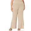 The Drop Women's Catalina Pull-On Rib Sweater Pant, Heather Brown,