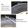 Linsiter 2 pcs Tire Rock Remover Tool, Car Tire Clear