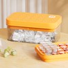 Ice Cube Trays with Lid and Bin, Reusable 56 Food-Grade