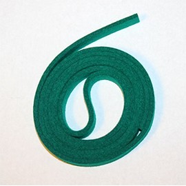 Grand Piano Damper Lifter Felt - 1/2" X 56" Green-L8