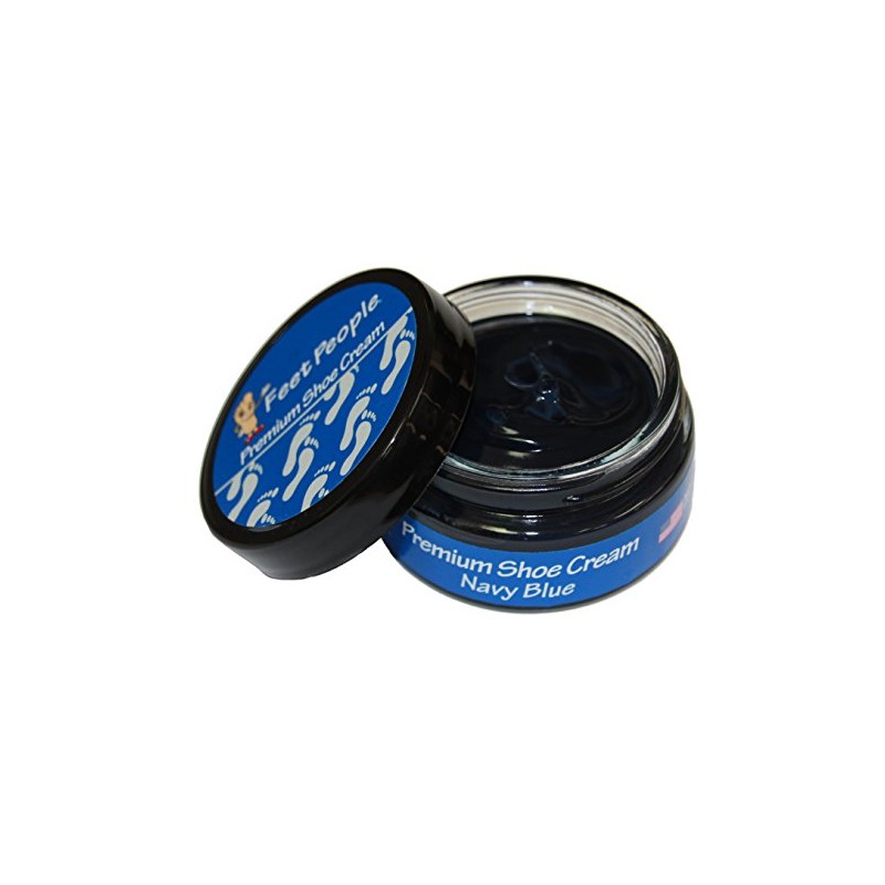 FeetPeople Premium Shoe Cream 1.5 oz, Navy