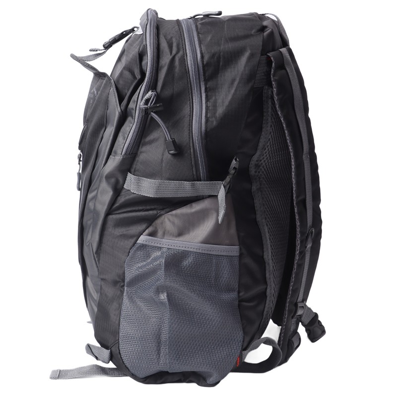 Black Outdoor Backpack Nylon Lightweight Water Repellent Hiking Sports Backpack