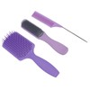 Hair Comb Set Heat Resistant Anti Static Good Hand Feel