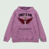 Christ Is King Graphic Hoodie 100% Cotton US Warehouse 6