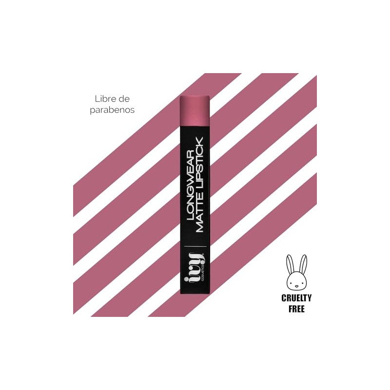 Kit de Labios Nude con Labial Lquido Italia Deluxe, Labial