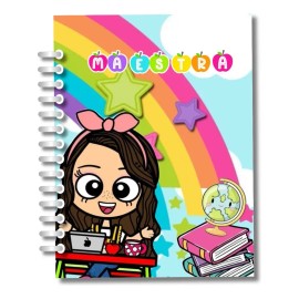 Agenda Docente Escolar 26/27 Pasta Dura Mod. School #2