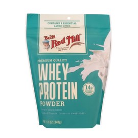 Bob's Red Mill Whey Protein Concentrate, 12oz (Pack of 4) - Keto Friendly, Kosher
