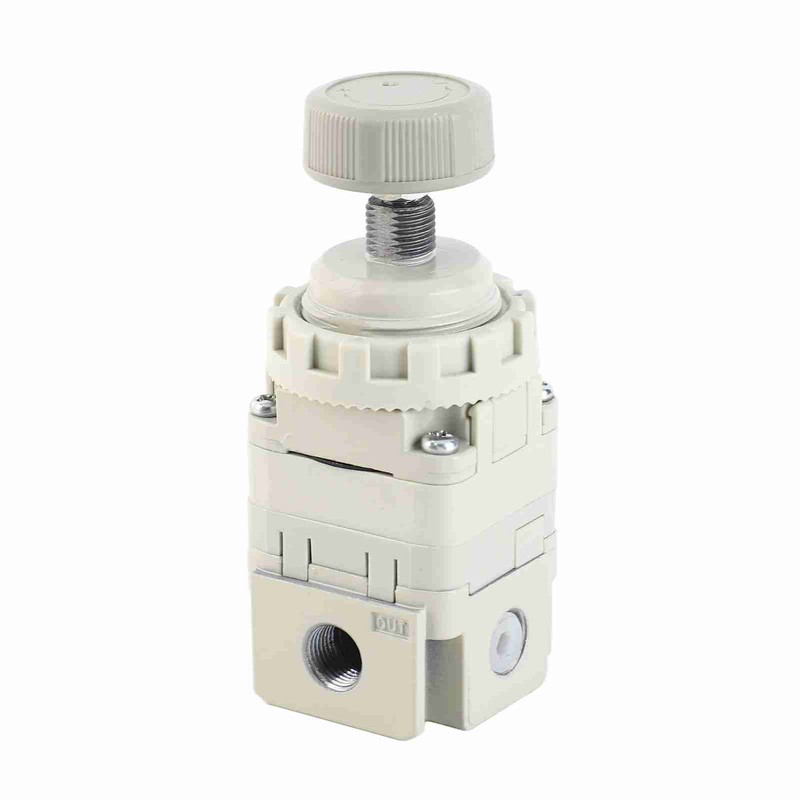 Compressed Air Regulator Pneumatic with Gauge Accurate Pressure Reducing Valve