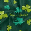 senya St Patrick Day Shamrocks Clover Lucky Leaf Round Tablecloths