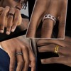 ChainsHouse Stainless Steel Ring for Men Cuban Link Chain Ring