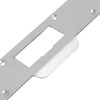 Door Strike Plate Double Holes Steel Reinforced Strong Easy Install